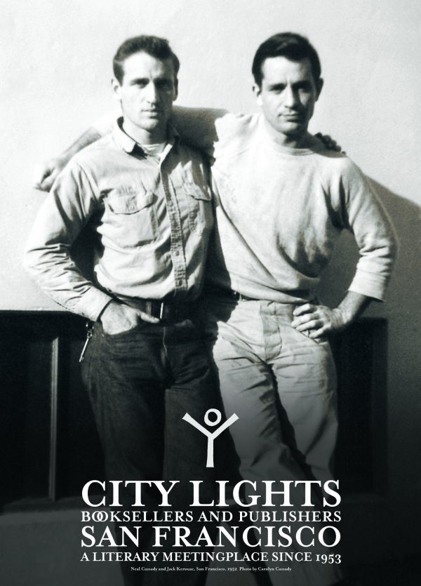 Jack Kerouac & Neal Cassady City Lights Poster