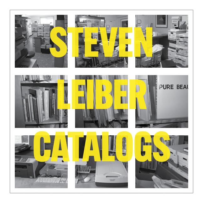 Steven Leiber: Catalogs