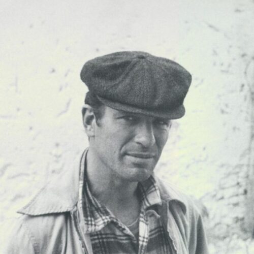 author photo of jack kerouac black and white